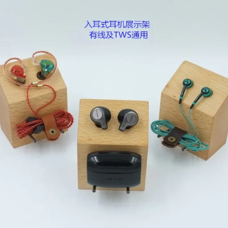 Bluetooth Earphone Tws - Penyimpanan Headset berkabel Earphone berdiri kustom