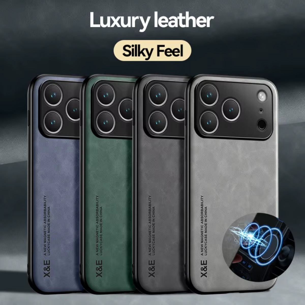 Car Mount Phone - Casing Kulit untuk APPLE IPhone 17
