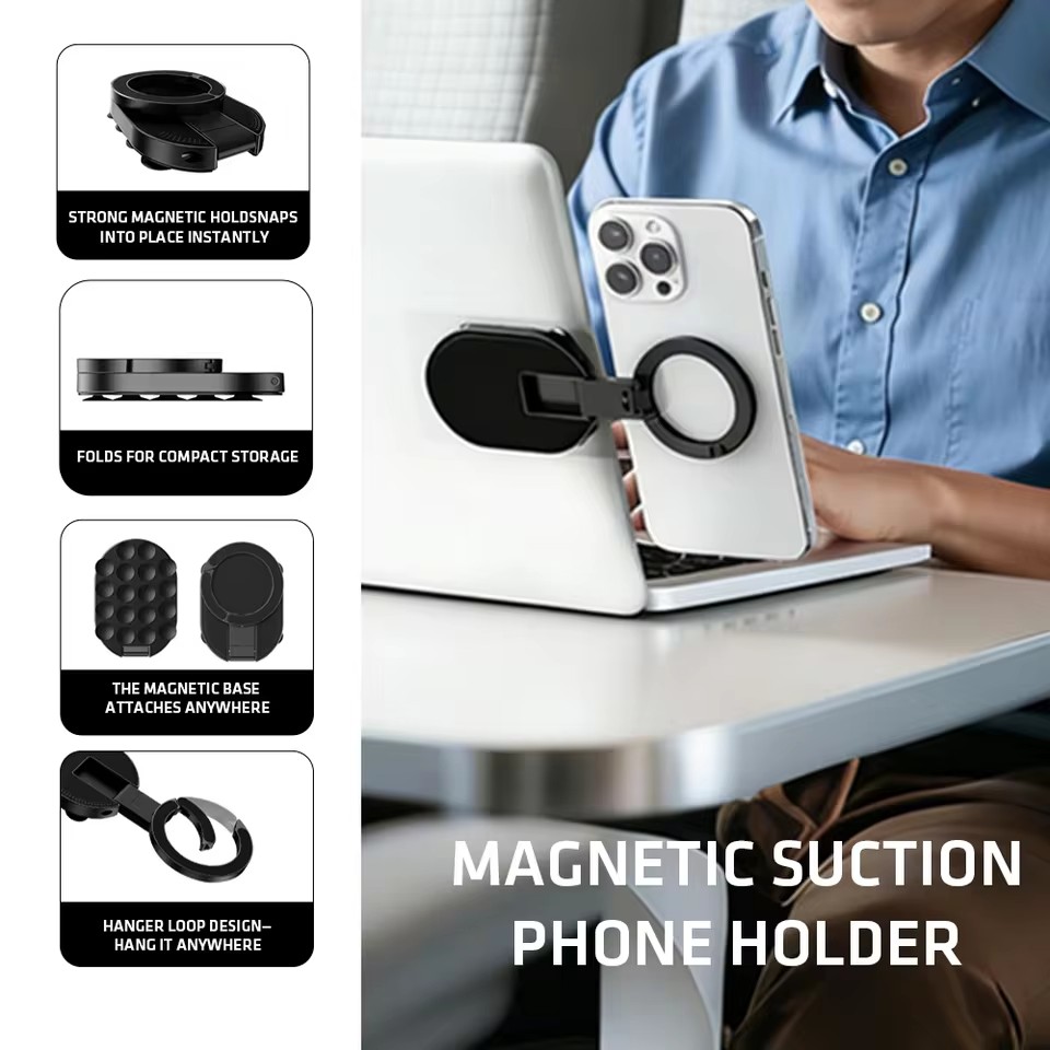 Phone Accessories And Gadget - MA39 Penyangga Ponsel Lipat Magnetik Universal