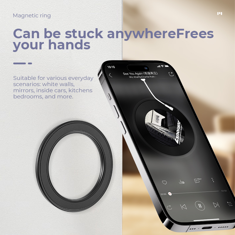Car Mount Phone - Penyangga Ponsel Magnetik Kuat Magsafe, Dudukan
