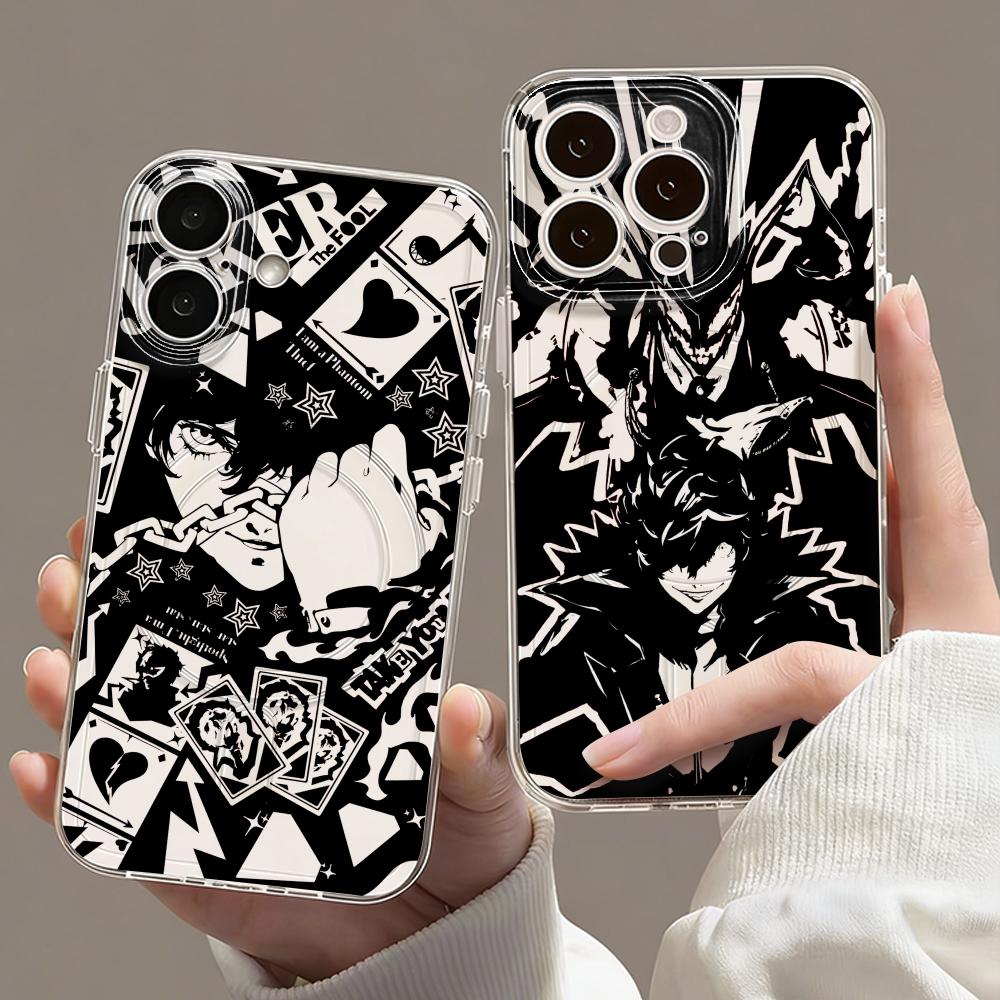 Magnetic Phone Case - Casing Ponsel Game P-Persona 5, Casing