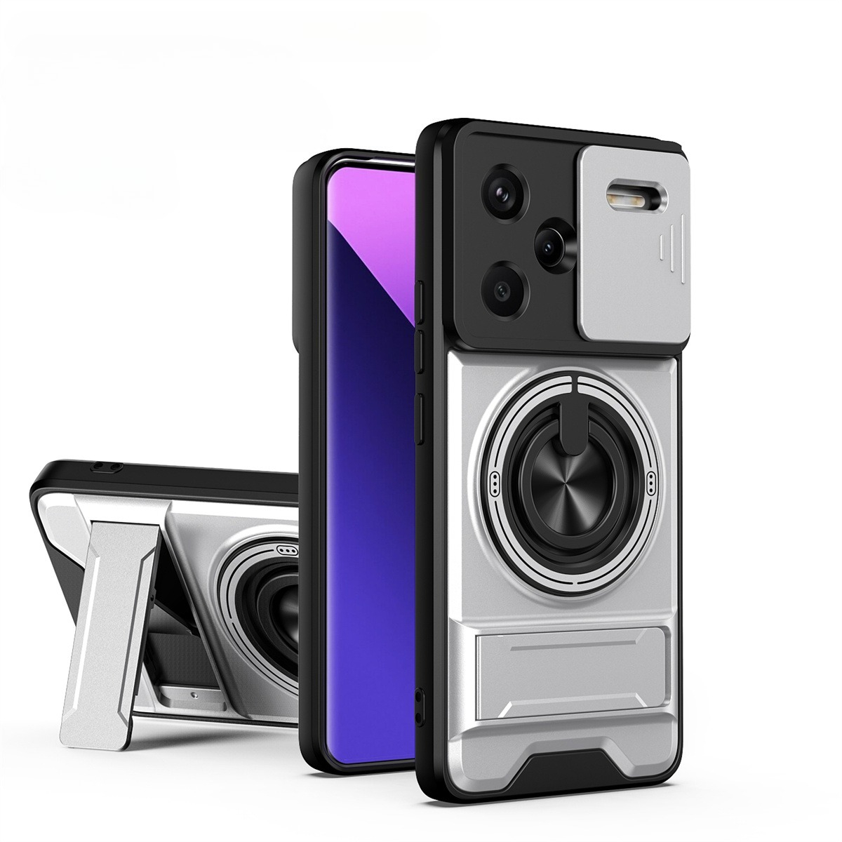 Car Mount Phone - Casing Ponsel Lensa Geser untuk Xiaomi