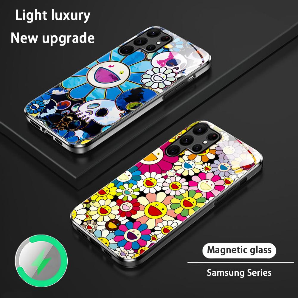 Casing Ponsel Sunflower Japan  - Magnetic Phone Case ulasan dan harga