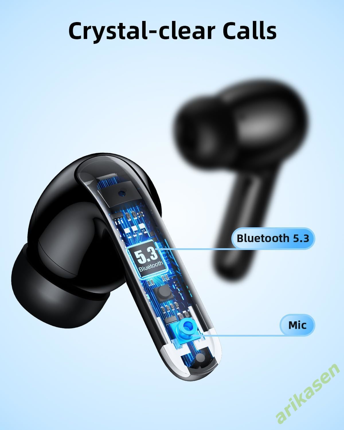 ANC earphone Bluetooth nirkabe - Phone Accessories Amazon ulasan dan harga