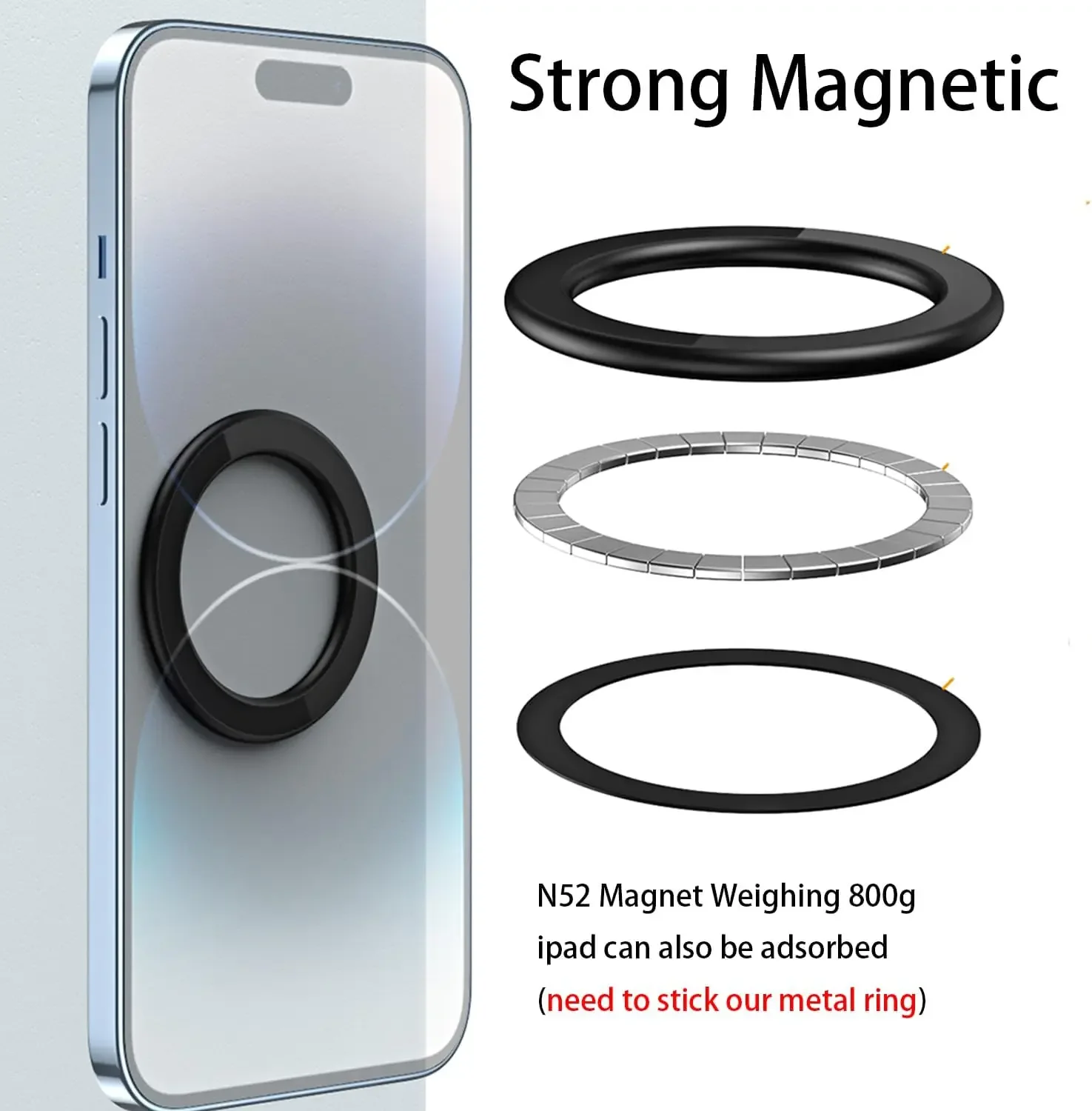 Penyangga Cincin Magnetik MagS - Car Mount Phone ulasan dan harga
