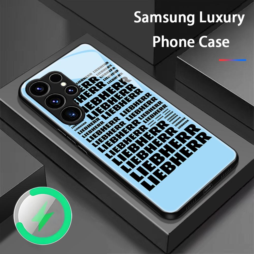 LOGO L-liebherr Excavator Phon - Magnetic Phone Case ulasan dan harga