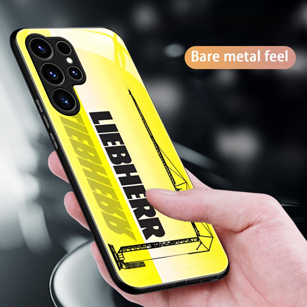 LOGO L-liebherr Excavator Phon - Magnetic Phone Case ulasan dan harga