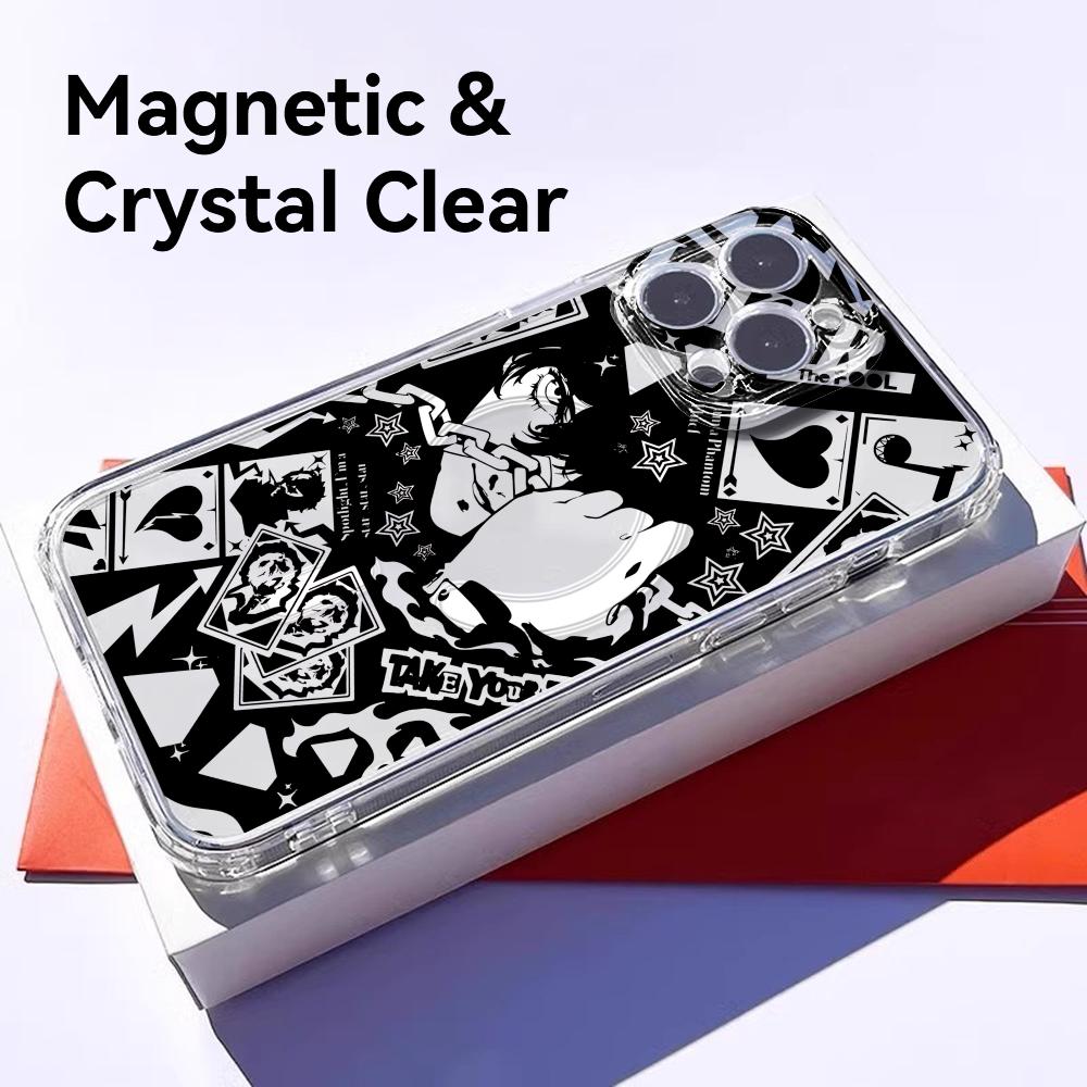 Casing Ponsel Game P-Persona 5 - Magnetic Phone Case ulasan dan harga