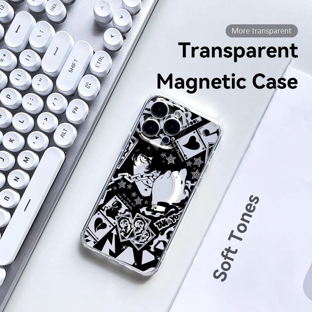 Casing Ponsel Game P-Persona 5 - Magnetic Phone Case ulasan dan harga
