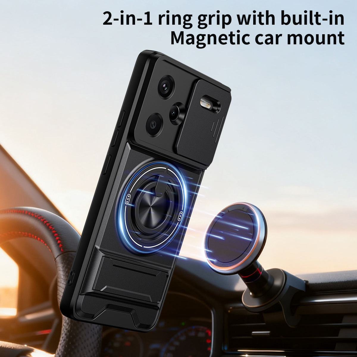 Casing Ponsel Lensa Geser untu - Car Mount Phone ulasan dan harga