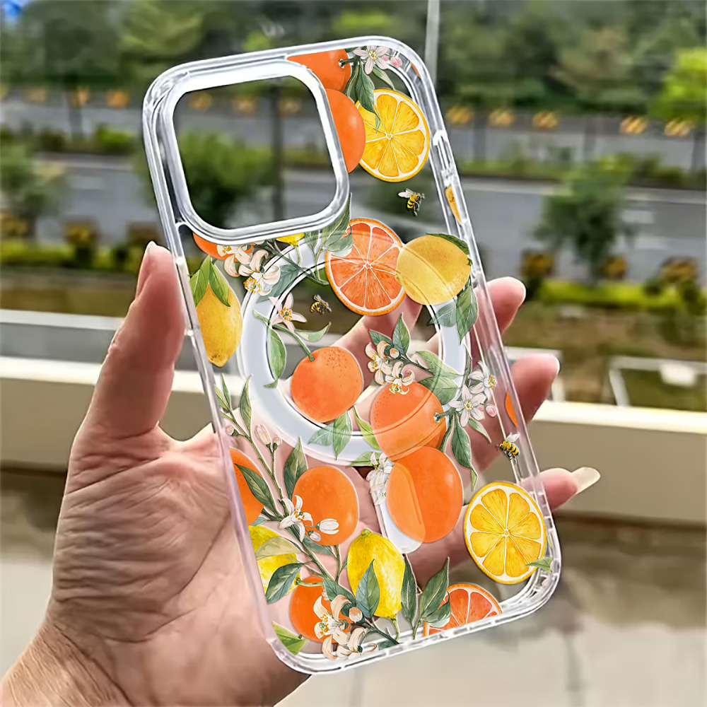 Casing Ponsel Lemon Musim Pana - Magnetic Phone Case ulasan dan harga