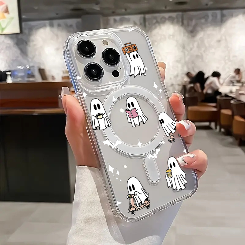 Casing Ponsel Motif Hantu Hall - Magnetic Phone Case ulasan dan harga