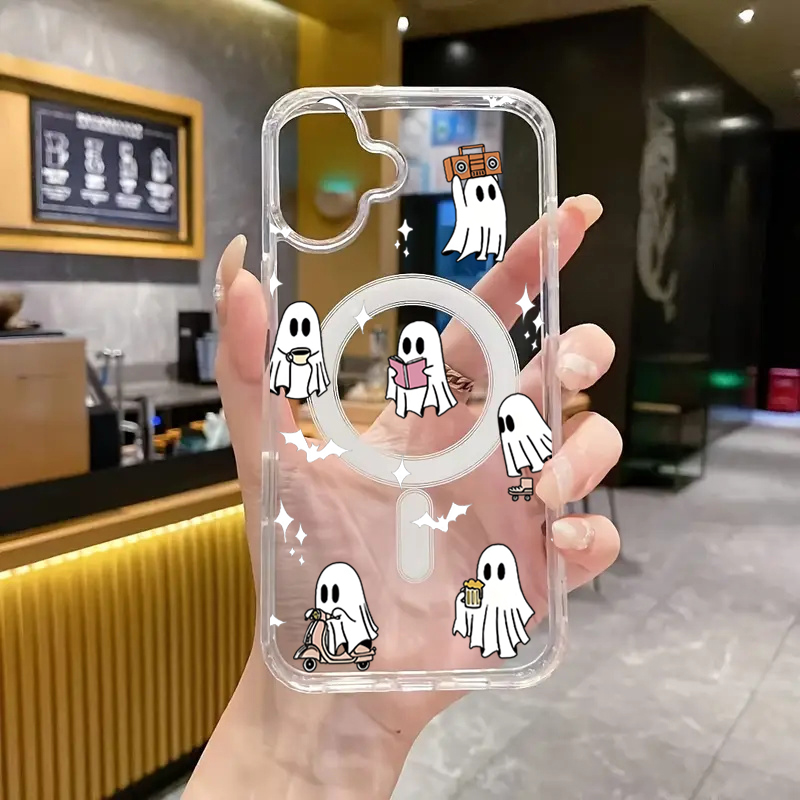Casing Ponsel Motif Hantu Hall - Magnetic Phone Case ulasan dan harga