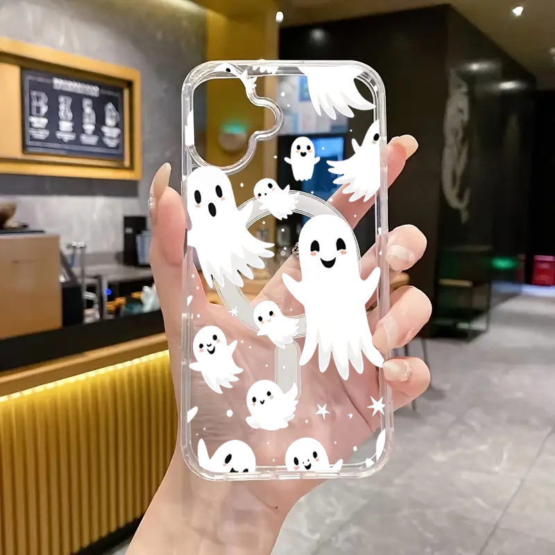 Casing Ponsel Motif Hantu Hall - Magnetic Phone Case ulasan dan harga