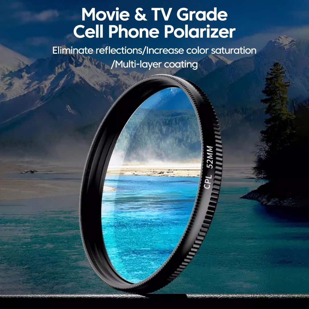 Baru 52Mm CPL Filter Lensa Pon - Phone Accessories And Gadget ulasan dan harga